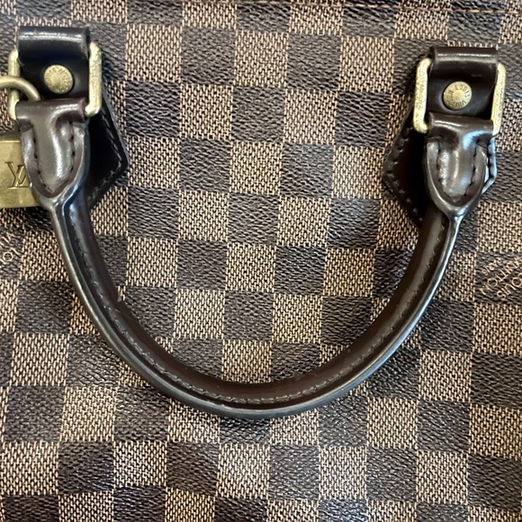 Louis Vuitton Speedy Bandoulière 30 Damier Ebene - 💯 Authentic- 2012 - Picture 11 of 16